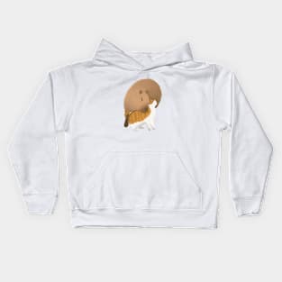 capybara and cat Kids Hoodie